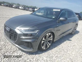 2021 Audi Q8 Prestige with VIN WA1FVAF14MD026644, listed as a Copart auction lot 61191765 with Not provided miles and Salvage title. Bid and sale history available at DreamBid. Image 1.