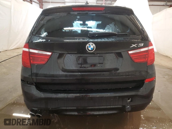 2017 BMW X3 sDrive28i with VIN 5UXWZ7C34H0V92592, listed as a Copart auction lot 88220975 with 64,013 mi miles and Clean Title. Bid and sale history available at carsss.com. Image 6.
