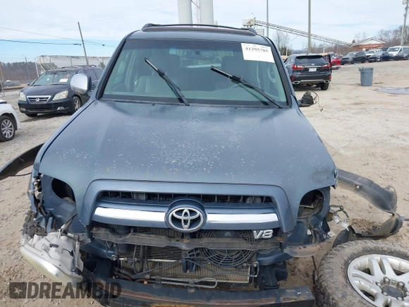 2007 Toyota Sequoia Limited with VIN 5TDBT48A27S283030, listed as a IAAI auction lot 41395705 with 286,966 mi miles and . Bid and sale history available at DreamBid. Image 12.