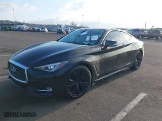 2017 Infiniti Q60 Sport with VIN JN1EV7EL6HM551446, listed as a IAAI auction lot 41488642 with 72,178 mi miles. Bid and sale history available at carsss.com. Image 2.