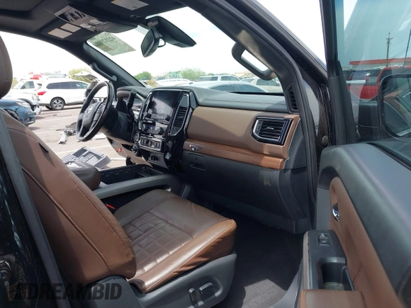 2021 Nissan Titan Pro-4X with VIN 1N6AA1ED8MN529124, listed as a IAAI auction lot 42212989 with 63,652 mi miles and . Bid and sale history available at DreamBid. Image 5.