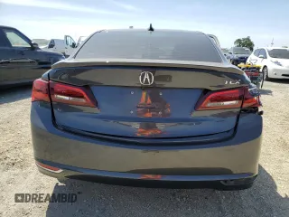 2016 Acura TLX Technology with VIN 19UUB2F55GA009812, listed as a Copart auction lot 53988675 with 60,578 mi miles and Salvage title. Bid and sale history available at DreamBid. Image 6.