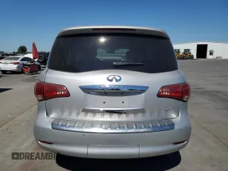 2015 Infiniti QX80 with VIN JN8AZ2NE4F9083791, listed as a Copart auction lot 72215874 with 82,691 mi miles and Salvage Title. Bid and sale history available at carsss.com. Image 6.