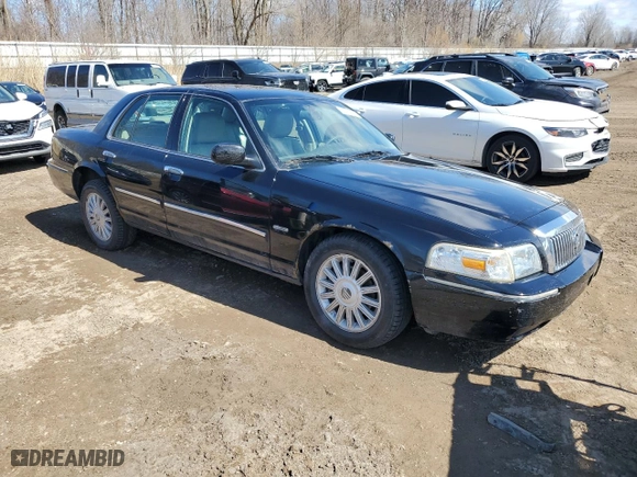 2011 Mercury Grand Marquis LS with VIN 2MEBM7FV1BX607164, listed as a Copart auction lot 50071565 with 93,054 mi miles and Clean Title. Bid and sale history available at carsss.com. Image 4.