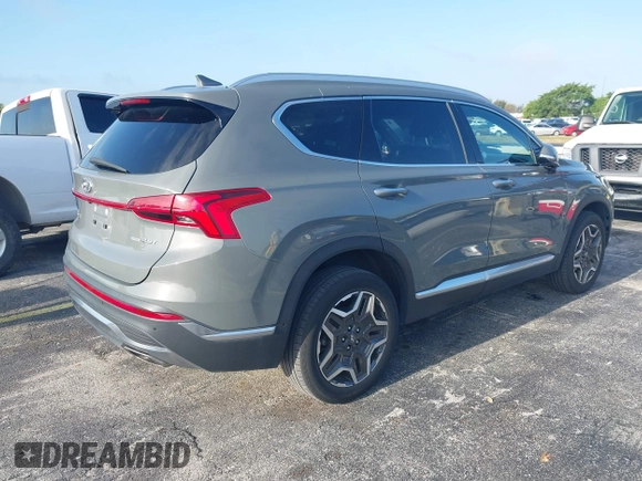 2023 Hyundai Santa Fe Limited with VIN 5NMS4DAL6PH532408, listed as a IAAI auction lot 42006382 with 46,338 mi miles. Bid and sale history available at carsss.com. Image 4.