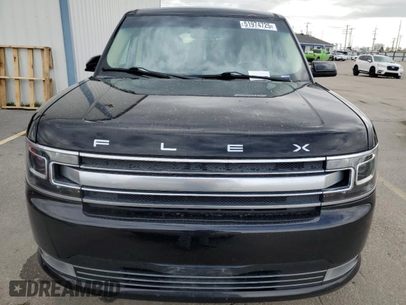 2013 Ford Flex Limited with VIN 2FMHK6D88DBD07996, listed as a Copart auction lot 51974725 with 134,375 mi miles and Salvage Title. Bid and sale history available at carsss.com. Image 5.