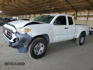 2020 Toyota Tacoma SR with VIN 3TYRX5GN0LT001219, listed as a Copart auction lot 62886835 with 82,091 mi miles and Salvage title. Bid and sale history available at DreamBid. Image 1.
