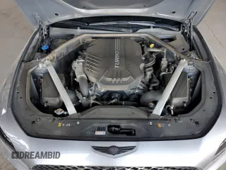 2022 Genesis G70 3.3T z VIN KMTG54TE8NU090398, wystawiony jako Copart lot #55102905 z przebiegiem 30 960 mil mil oraz Szkody całkowita. Historia ofert i sprzedaży dostępna na DreamBid. Obrazek 11.