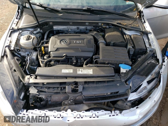 2017 Volkswagen Golf SportWagen S with VIN 3VWA17AU7HM501453, listed as a Copart auction lot 69817003 with 46,865 mi miles. Bid and sale history available at carsss.com. Image 12.
