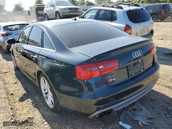 2014 Audi S6 Prestige with VIN WAUF2AFCXEN099591, listed as a Copart auction lot 71875483 with 126,071 mi miles and Salvage Title. Bid and sale history available at carsss.com. Image 2.