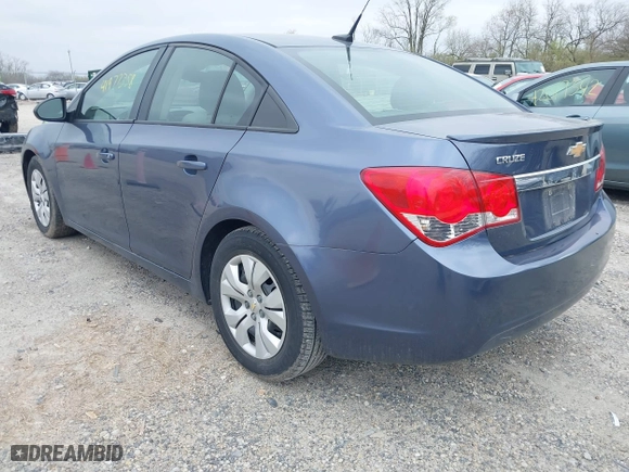 2014 Chevrolet Cruze LS with VIN 1G1PA5SH1E7456088, listed as a IAAI auction lot 41977358 with 133,499 mi miles. Bid and sale history available at carsss.com. Image 3.