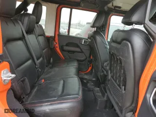 2019 Jeep Wrangler Unlimited Rubicon with VIN 1C4HJXFG5KW594789, listed as a Copart auction lot 46870275 with 104,017 mi miles and Clean Title. Bid and sale history available at carsss.com. Image 11.