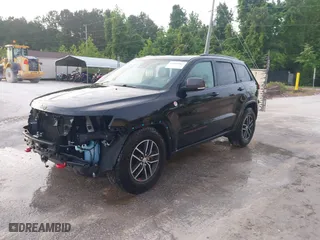 2018 Jeep Grand Cherokee Trailhawk with VIN 1C4RJFLT2JC200956, listed as a IAAI auction lot 41654062 with 87,315 mi miles. Bid and sale history available at carsss.com. Image 19.
