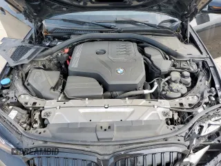 2023 BMW 3 Series 330i with VIN 3MW69FF08P8D30427, listed as a Copart auction lot 58085895 with 27,608 mi miles and Salvage title. Bid and sale history available at DreamBid. Image 11.