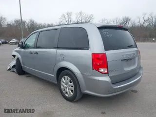2019 Dodge Grand Caravan SE with VIN 2C4RDGBG2KR547780, listed as a IAAI auction lot 41538829 with 63,667 mi miles. Bid and sale history available at carsss.com. Image 3.