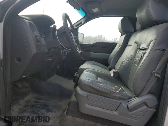 2011 Ford F-150 XL with VIN 1FTMF1CM6BFD25076, listed as a Copart auction lot 50706195 with 249,597 mi miles and Salvage Title. Bid and sale history available at DreamBid. Image 7.