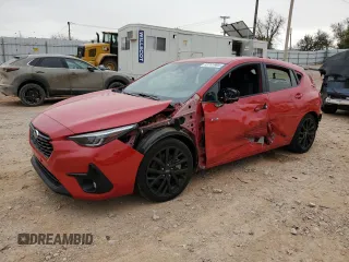 2024 Subaru Impreza RS with VIN JF1GUHJC0R8235853, listed as a Copart auction lot 83741994 with 30,720 mi miles and Salvage Title. Bid and sale history available at carsss.com. Image 1.