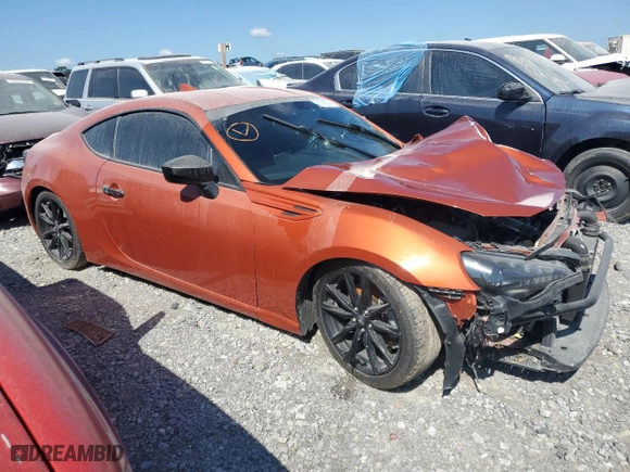 2017 Toyota 86 with VIN JF1ZNAA11H9705246, listed as a Copart auction lot 73515694 with 38,167 mi miles and Salvage Title. Bid and sale history available at carsss.com. Image 4.