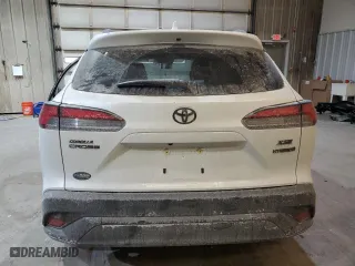 2024 Toyota Corolla Cross Hybrid S with VIN 7MUFBABG0RV052815, listed as a Copart auction lot 87680775 with 5,481 mi miles and Salvage Title. Bid and sale history available at carsss.com. Image 6.
