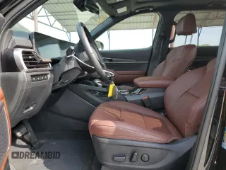 2024 Kia Telluride EX with VIN 5XYP34GC4RG567204, listed as a Copart auction lot 51854495 with 5,164 mi miles and Salvage Title. Bid and sale history available at carsss.com. Image 7.