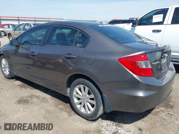 2012 Honda Civic EX-L with VIN 19XFB2F93CE004335, listed as a IAAI auction lot 42012791 with 251,529 mi miles and . Bid and sale history available at DreamBid. Image 3.