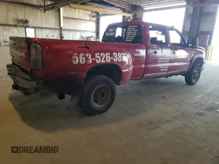 2006 Chevrolet Silverado 3500 DRW LT1 with VIN 1GCJK33D86F158140, listed as a Copart auction lot 66349884 with 0 mi miles and Salvage Title. Bid and sale history available at carsss.com. Image 3.