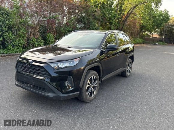 2019 Toyota RAV4 LE with VIN JTMF1RFV4KD030550, listed as a Copart auction lot 55537415 with 92,319 mi miles and Clean Title. Bid and sale history available at DreamBid. Image 2.