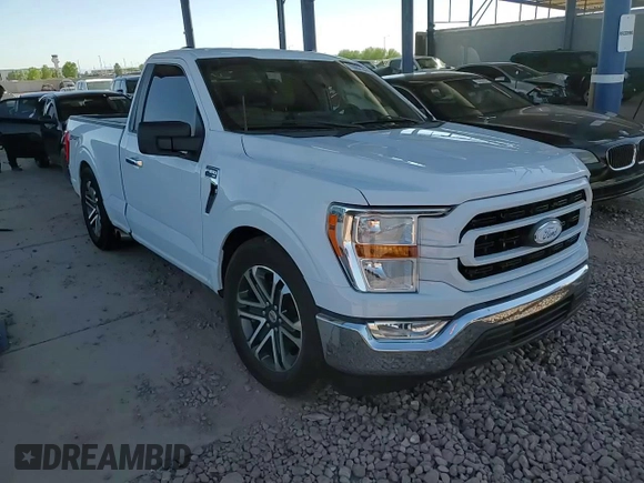 2022 Ford F-150 XL with VIN 1FTMF1C5XNKD23707, listed as a Copart auction lot 70062144 with 58,649 mi miles and Salvage title. Bid and sale history available at DreamBid. Image 10.