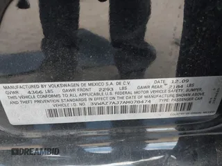 2010 Volkswagen Jetta Limited Edition с VIN 3VWAZ7AJ7AM078474, выставлен на аукционе IAAI как лот 41945264 с пробегом 161 362 миль миль и . История ставок и продаж доступна на DreamBid. Изображение 9.