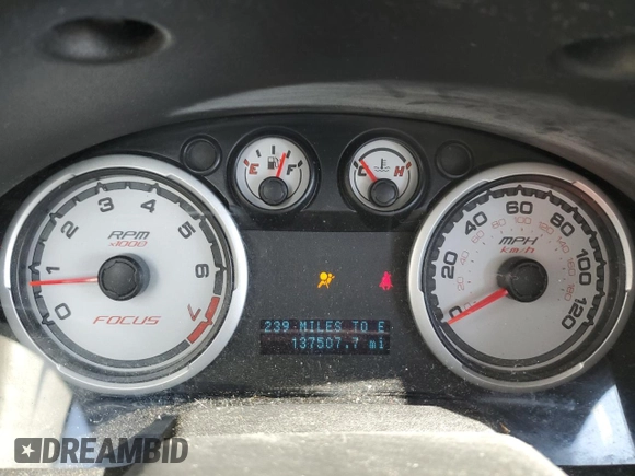 2008 Ford Focus SE with VIN 1FAHP35N08W210990, listed as a Copart auction lot 51652995 with 137,507 mi miles and Salvage Title. Bid and sale history available at carsss.com. Image 9.