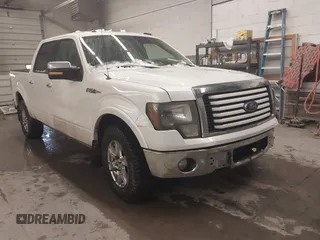 2011 Ford F-150 Lariat with VIN 1FTFW1E64BFA64148, listed as a IAAI auction lot 41508631 with 134,890 mi miles. Bid and sale history available at carsss.com. Image 1.