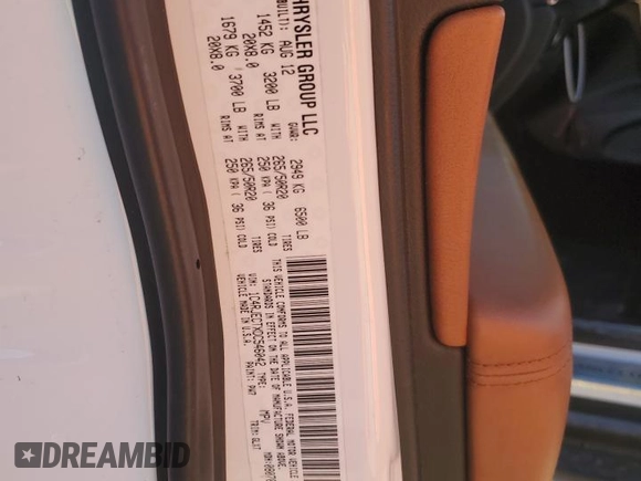2013 Jeep Grand Cherokee Overland with VIN 1C4RJECTXDC546042, listed as a Copart auction lot 48132195 with 91,863 mi miles and Salvage Title. Bid and sale history available at carsss.com. Image 13.