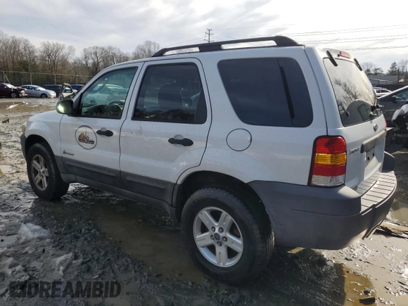 2007 Ford Escape Hybrid with VIN 1FMCU49H07KB70791, listed as a Copart auction lot 44894695 with 82,254 mi miles and Salvage Title. Bid and sale history available at carsss.com. Image 2.
