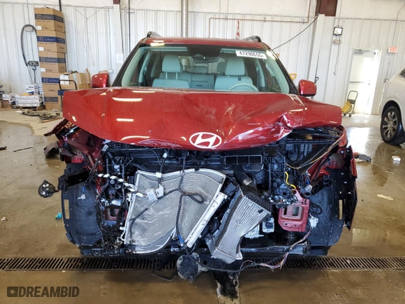 2024 Hyundai Santa Fe SEL with VIN 5NMP2DGL9RH040350, listed as a Copart auction lot 47290055 with 0 mi miles and Salvage Title. Bid and sale history available at carsss.com. Image 5.