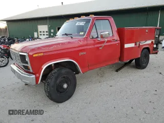 1983 Ford Pickup with VIN 2FTHF26G4DCA60573, listed as a Copart auction lot 84221134 with 74,123 mi miles and Clean Title. Bid and sale history available at carsss.com. Image 1.