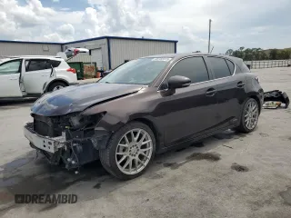 2012 Lexus CT 200h z VIN JTHKD5BH2C2056140, wystawiony jako Copart lot #58733315 z przebiegiem 182 139 mil mil oraz Szkody całkowita. Historia ofert i sprzedaży dostępna na DreamBid. Obrazek 1.