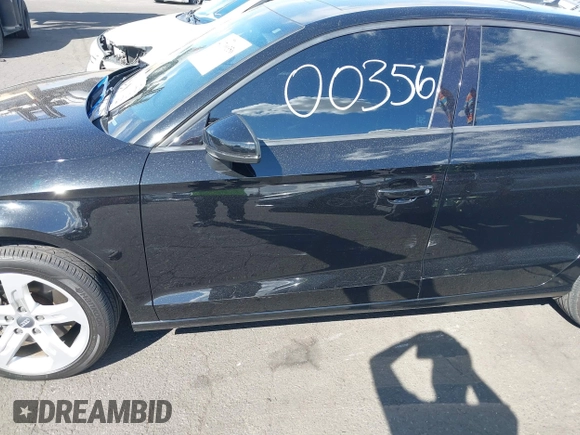 2018 Audi A3 Sedan Premium with VIN WAUAUGFF8J1041935, listed as a IAAI auction lot 41700356 with 44,611 mi miles. Bid and sale history available at carsss.com. Image 17.