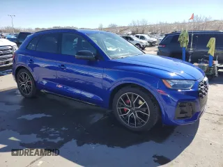 2023 Audi SQ5 Prestige with VIN WA1C4AFYXP2193299, listed as a Copart auction lot 48317484 with 2,373 mi miles and . Bid and sale history available at DreamBid. Image 4.