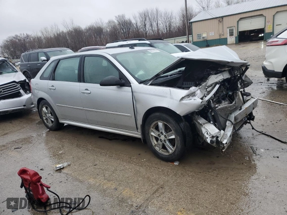 2005 Chevrolet Malibu Maxx LS with VIN 1G1ZT64865F321569, listed as a Copart auction lot 86920634 with 167,631 mi miles and Salvage Title. Bid and sale history available at carsss.com. Image 4.