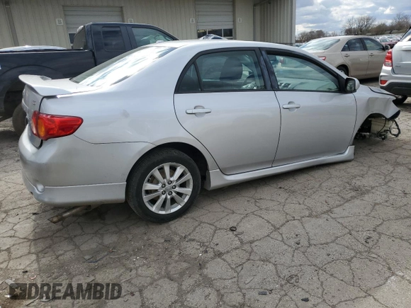 2009 Toyota Corolla with VIN 1NXBU40E79Z094251, listed as a Copart auction lot 53508045 with 0 mi miles and Salvage Title. Bid and sale history available at carsss.com. Image 3.