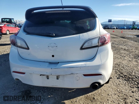 2012 Mazda 3 Mazdaspeed3 Touring with VIN JM1BL1L48C1613602, listed as a Copart auction lot 86922024 with 96,884 mi miles and Salvage Title. Bid and sale history available at DreamBid. Image 6.