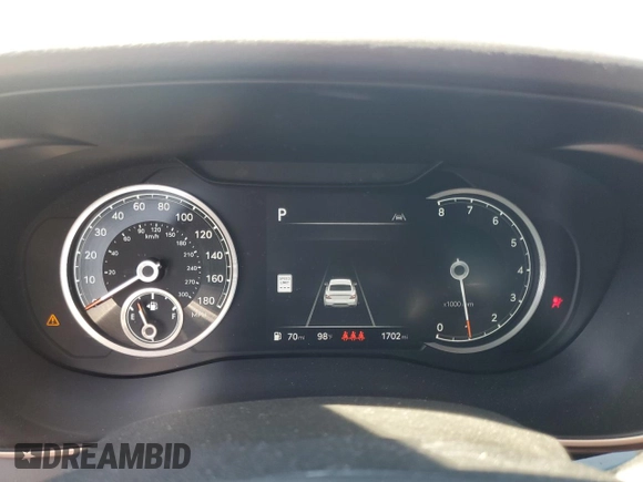 2024 Genesis G70 Sport Advanced with VIN KMTG54SE3RU137375, listed as a Copart auction lot 73545274 with 1,702 mi miles and Salvage Title. Bid and sale history available at DreamBid. Image 9.