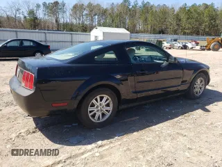 2005 Ford Mustang Deluxe with VIN 1ZVFT80N555244925, listed as a Copart auction lot 49692365 with 0 mi miles and Clean Title. Bid and sale history available at carsss.com. Image 3.