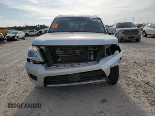 2019 Nissan Armada SV with VIN JN8AY2NC1K9585976, listed as a Copart auction lot 67952834 with 132,661 mi miles and Salvage Title. Bid and sale history available at carsss.com. Image 5.