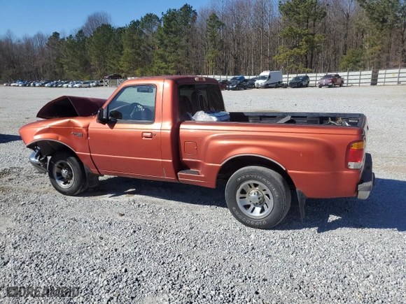 1998 Ford Ranger XL with VIN 1FTYR10C9WPA51392, listed as a Copart auction lot 47003515 with 260,321 mi miles and Salvage Title. Bid and sale history available at carsss.com. Image 2.