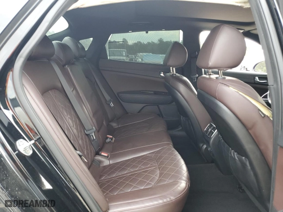 2017 Kia Optima SX Limited with VIN 5XXGV4L29HG151613, listed as a Copart auction lot 83030574 with 104,439 mi miles and Salvage Title. Bid and sale history available at carsss.com. Image 11.