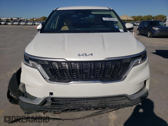 2024 Kia Carnival LX with VIN KNDNB4H32R6433335, listed as a Copart auction lot 81582244 with 6,322 mi miles and Salvage Title. Bid and sale history available at carsss.com. Image 5.