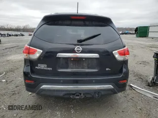2015 Nissan Pathfinder S with VIN 5N1AR2MN4FC691578, listed as a Copart auction lot 44430495 with 116,676 mi miles and Salvage Title. Bid and sale history available at carsss.com. Image 6.