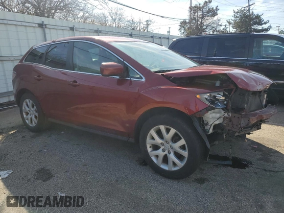 2009 Mazda CX-7 Sport with VIN JM3ER293390226025, listed as a Copart auction lot 47250475 with 219,740 mi miles and Salvage Title. Bid and sale history available at carsss.com. Image 4.