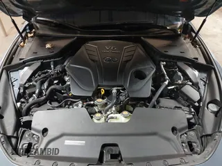 2022 Infiniti Q60 Red Sport 400 with VIN JN1FV7LL4NM681132, listed as a IAAI auction lot 40733343 with 14,309 mi miles and . Bid and sale history available at DreamBid. Image 10.